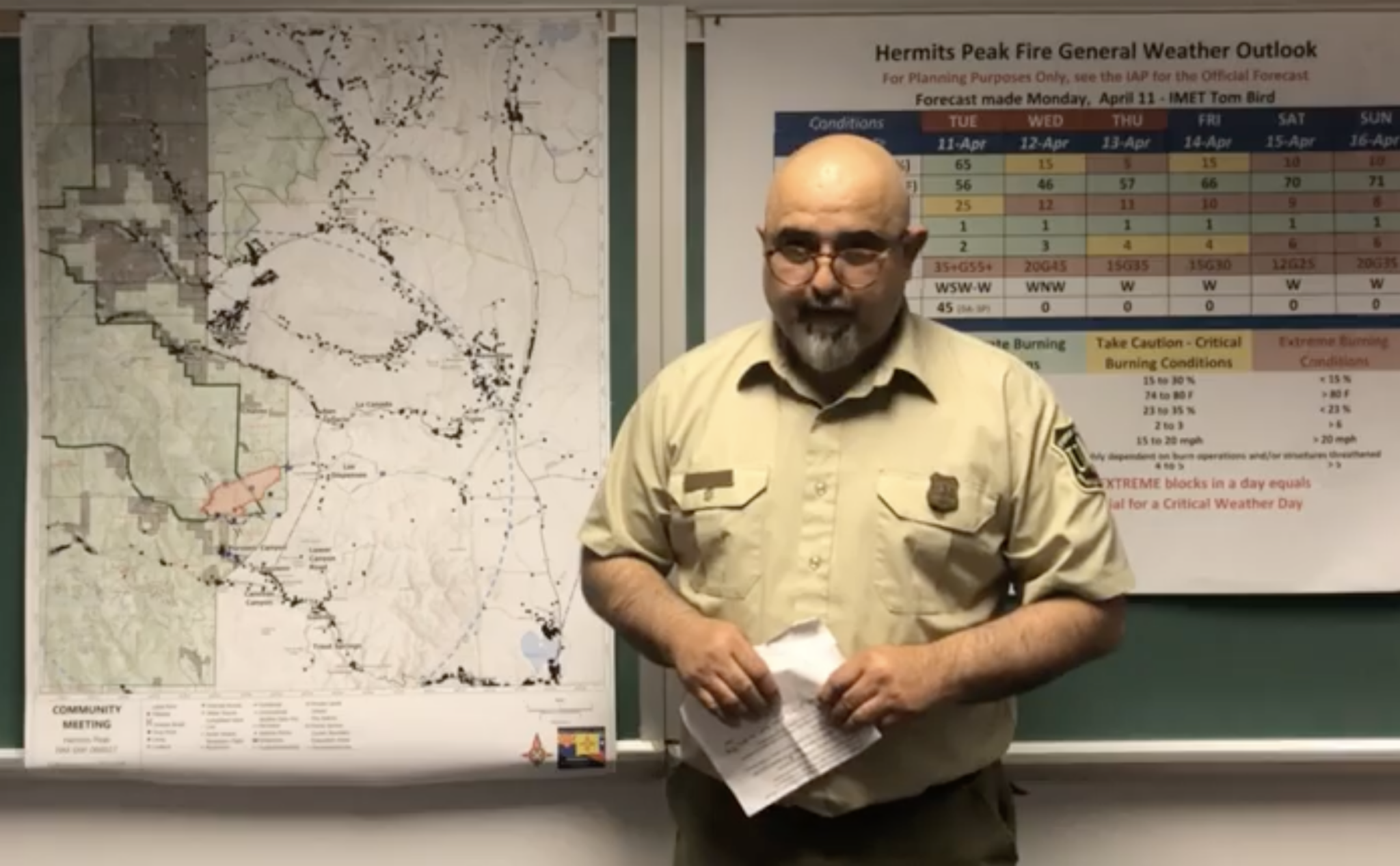 Forest Service Explaining